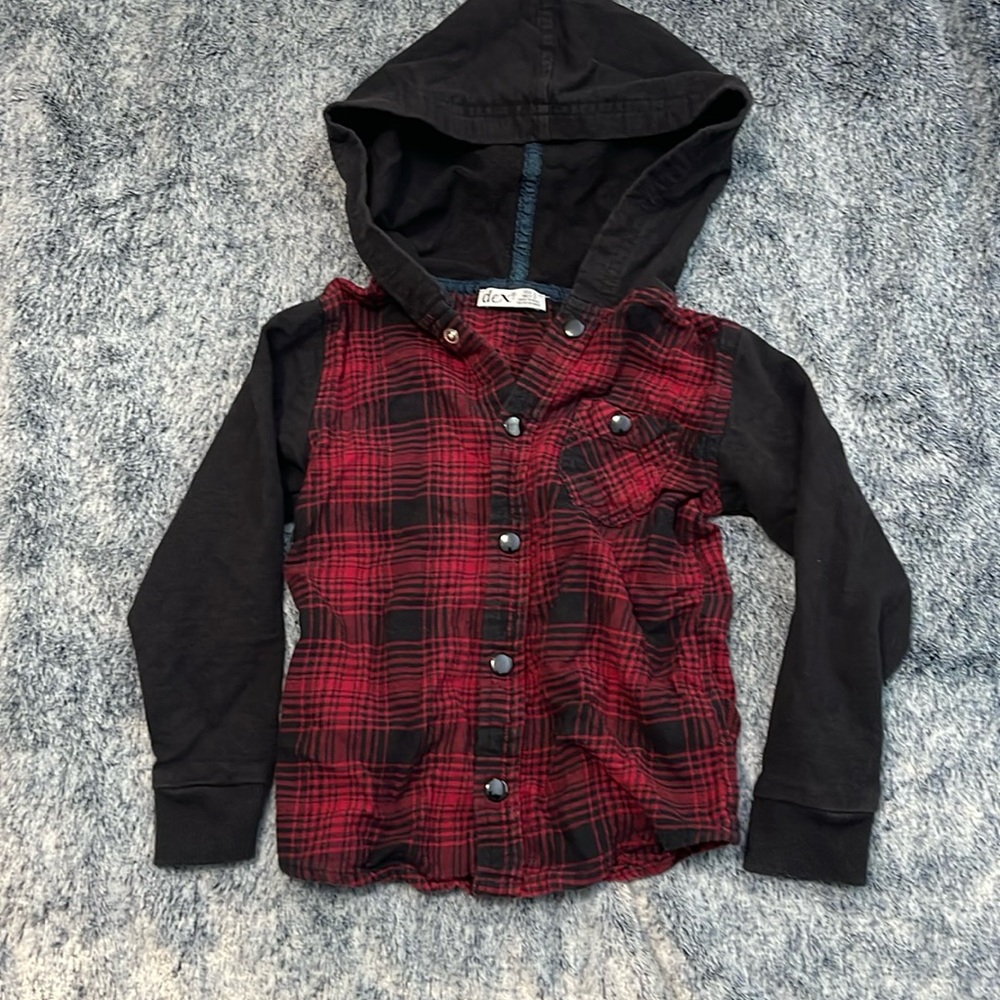 🎆6/$30 DEX snap long sleeve shirt